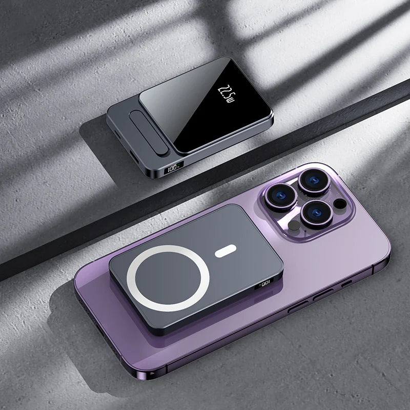 Ultra-thin Magnetic Wireless Power Bank